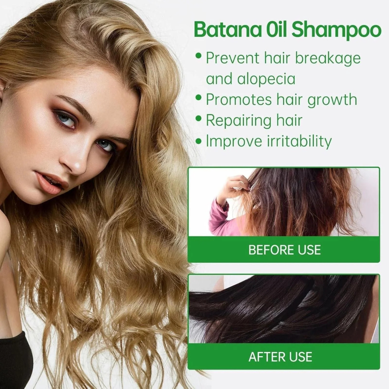 Rabenda® | Batana Oil Shampoo for Male & Female