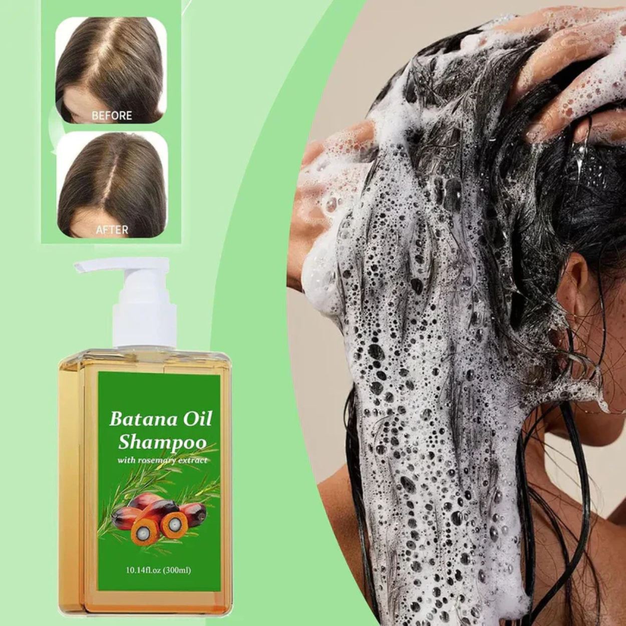 Rabenda® | Batana Oil Shampoo for Male & Female